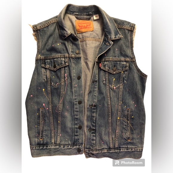 Levi’s denim vest- Size L - Picture 1 of 1